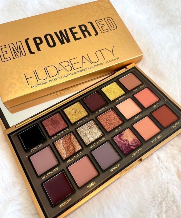 b1384900f78310df3c23b5a796efd171 HUDA BEAUTY EMPOWERED EYESHADOW PALETTE