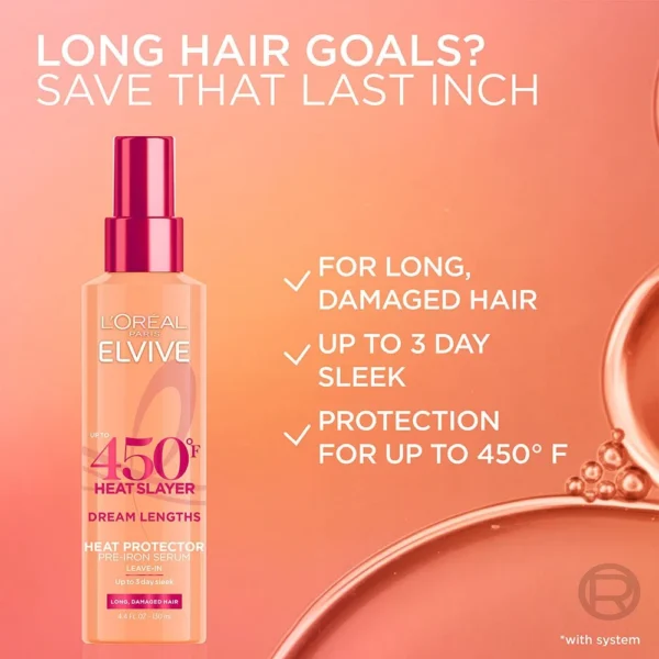 071249629024_t6-neww Loreal Elvive Dream Lengths Heat Slayer Iron Spray