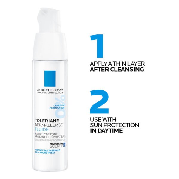 3337875757669-1 La Roche-Posay Toleriane Dermallergo Fluid Daily Repair Moisturiser