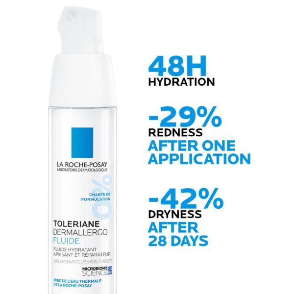 3337875757669-6 La Roche-Posay Toleriane Dermallergo Fluid Daily Repair Moisturiser