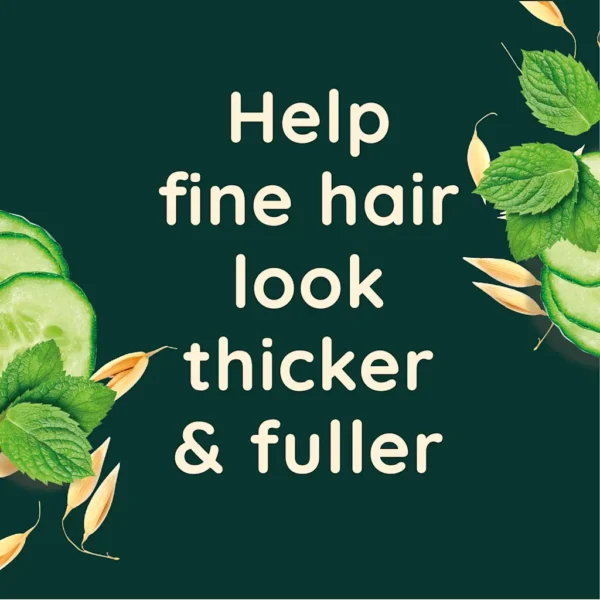 AVEENO® VOLUMISING+ FRESH GREENS BLEND SHAMPOO